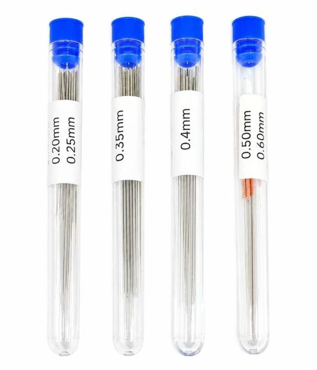 Alt view image 2 of 3 - 48 pieces 3D printer nozzle cleaning needle tool set - Cross-border stainless steel nozzle cleaning needle set