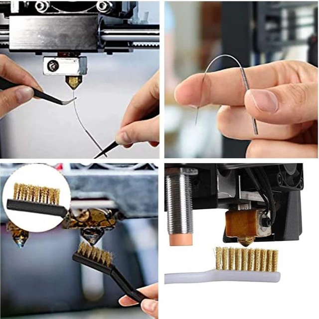 Alt view image 3 of 3 - 48 pieces 3D printer nozzle cleaning needle tool set - Cross-border stainless steel nozzle cleaning needle set