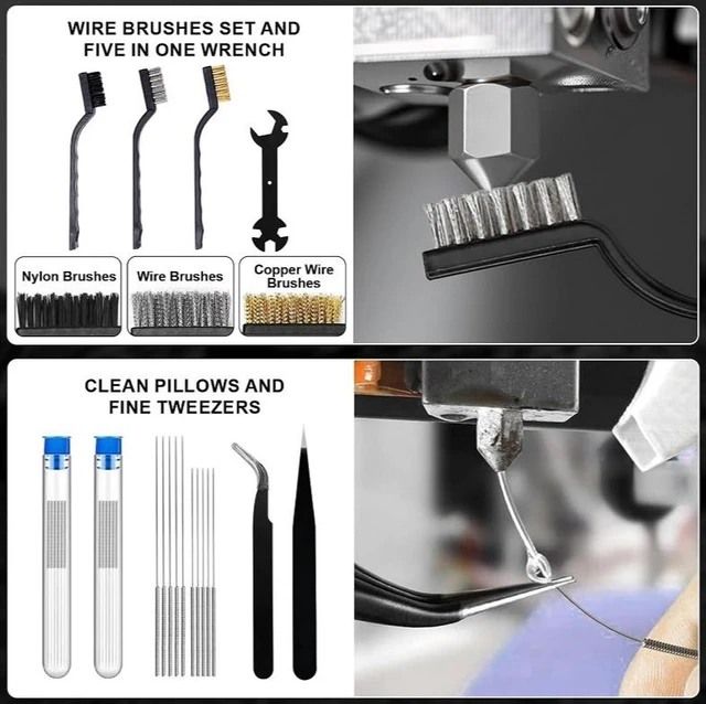 Alt view image 2 of 5 - 212 sets of 3D printer tool kits, 3D printer accessories, tool box, nozzle disassembly, cleaning and precision adjustment