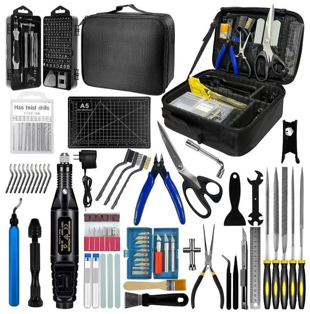 Main image of 212 sets of 3D printer tool kits, 3D printer accessories, tool box, nozzle disassembly, cleaning and precision adjustment