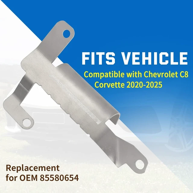 Alt view image 5 of 5 - Deflector de parachoques inferior derecho delantero y deflector de aire trasero para Chevrolet C8 Corvette 2020-2025 - Reemplazo para OEM 85580654, reduce la resistencia y protege el motor
Replacement