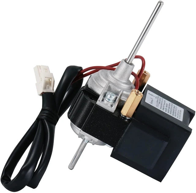 Alt view image 2 of 7 - Motor de ventilador de refrigeración serie ZYD-2J-22, motor de inducción de poste sombreado para refrigerador Reemplazar GMFM-115V-2J, entrada de 115 V 60 Hz, salida de 22 W, 4 W, 1550 rpm, entrada 0.