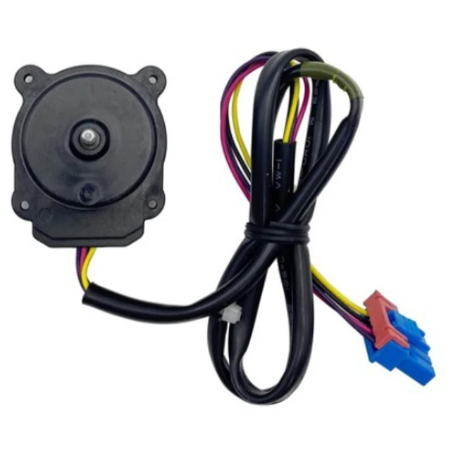 Alt view image 3 of 3 - The refrigerator freezer condensing fan motor EAU65058501 is suitable for the LG refrigerator condensing fan motor with DC 12V.