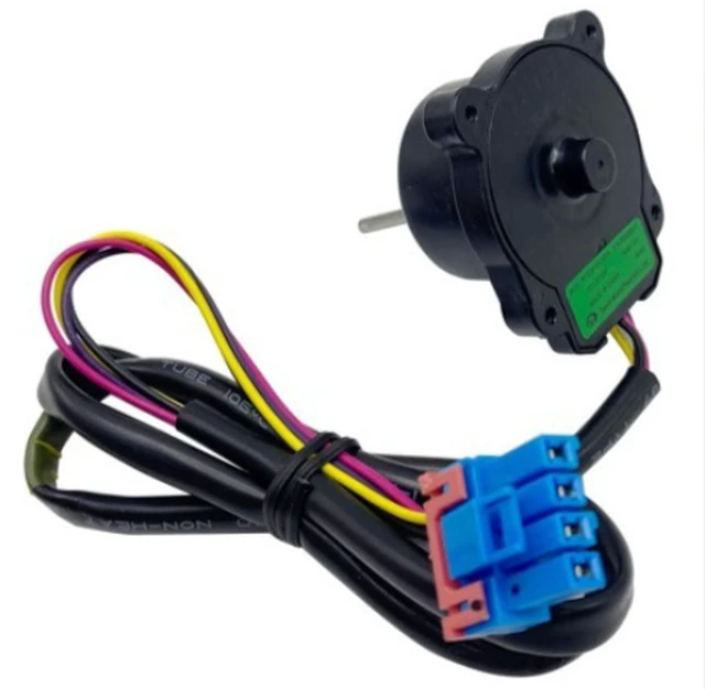 Alt view image 2 of 3 - The refrigerator freezer condensing fan motor EAU65058501 is suitable for the LG refrigerator condensing fan motor with DC 12V.