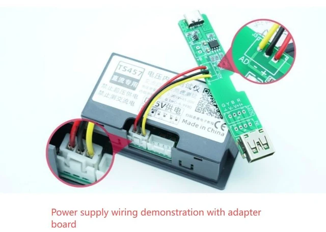 Alt view image 4 of 4 - Entry-level four-wire TS457/TS607 data recording battery voltage and internal resistance tester for AC use only