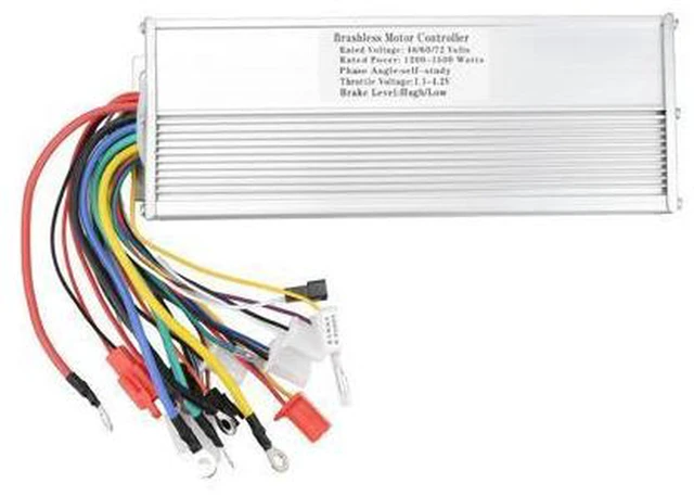 Alt view image 4 of 5 - 48V/60V/64V/72V universal intelligent dual-mode electric vehicle brushless controller 1200-1500W three-speed adjustment