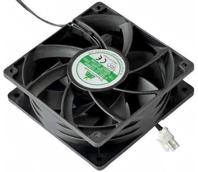 Alt view image 2 of 7 - XY-12038B2H EC Cooling Fan 12038 120×120×38mm Universal 110V-240V Wide Voltage Cabinet Fan