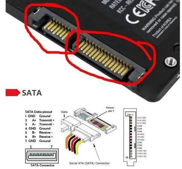 Alt view image 5 of 7 - USB 3.0 Dual PCB Adapter, 12+6Pin Mac SSD + 22Pin SATA Reader for 2010/2011 MacBook Air A1369 A1370