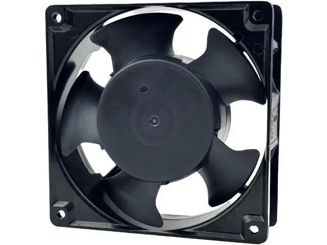 Alt view image 6 of 6 - SP101A-1123HST.GN 12038 AC115V Dual Ball Bearing Cooling Fan, 120×120×38mm 2900RPM 2-Pin Industrial Cabinet Fan