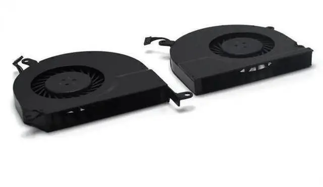 Alt view image 3 of 5 - Left + Right Dual CPU Cooling Fan Set Replacement for MacBook Pro 15 Inch A1286 Late 2008 / Early 2009 / Mid 2010 / Early & Late 2011 / Mid 2012 Unibody Laptop Cooler 4-Pin PWM DC5V