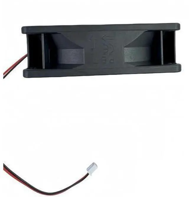 Alt view image 2 of 7 - KD1208PTS1 8025 DC12V 2.6W 2-Wire Brushless Cooling Fan, 8cm Replacement Fan for PC Case & Power Supply