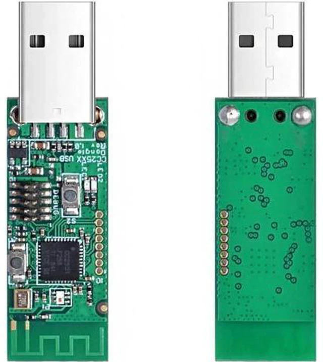 Alt view image 5 of 7 - 3 Pack CC2531 USB Zigbee Bare Board Packet Sniffer Protocol Analyzer Dongle, Compatible with BASICZBR3 & S31 Lite zb