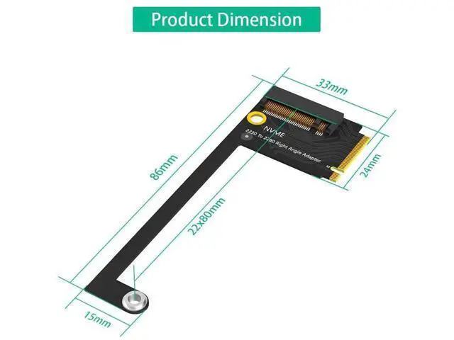Alt view image 2 of 7 - SSD Hard Drive Expansion Board NVME M-Key M.2 PCIE 4.0 Adapter for Rog Ally Handheld Conversion 2230 to 2280