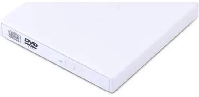 Alt view image 2 of 7 - External CD Drive, USB 2.0 External DVD Drive CD/DVD-RW Drive, DVD/CD ROM Rewriter Burner Writer High Speed Data Transfer for Laptop Desktops Windows 2000/XP/Vista/Window7/8 MacOS,White