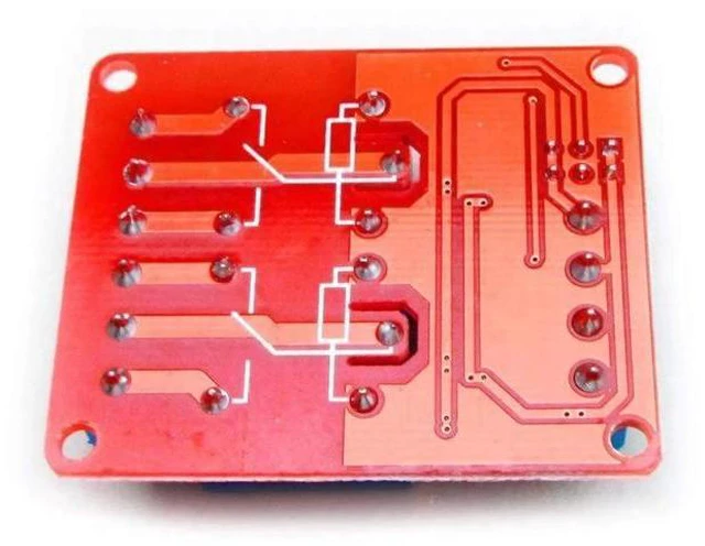 Alt view image 2 of 7 - 2pcs DC 12V 2 Channel Relay Module with Isolated Optocoupler High and Low Level H/L Level Trigger Module Triggered by DC 12V