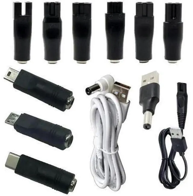 Main image of USB adapter is suitable for a variety of electric hairdressers, shavers, beauty , purifiers, table lamps others
