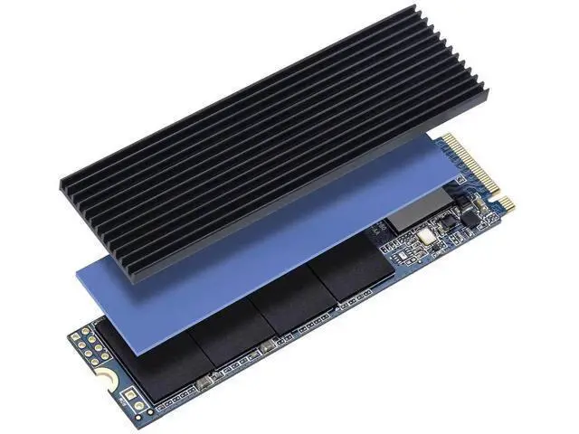 Alt view image 7 of 7 - 2 Pack M.2 NVMe Aluminum Heatsinks Cooler with Nano Silicone Thermal Pad