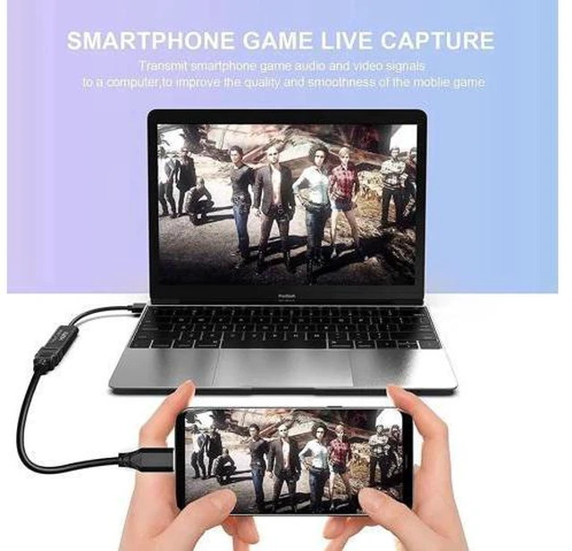 Alt view image 4 of 7 - Video Capture Card, Video Recording Card Wonderful 4K HDMI to 1080P USB C for Gaming Streaming TV Recorder, for Windows Mac OS System with USB C Adapter to Adjust PS4, Switch, Xbox1