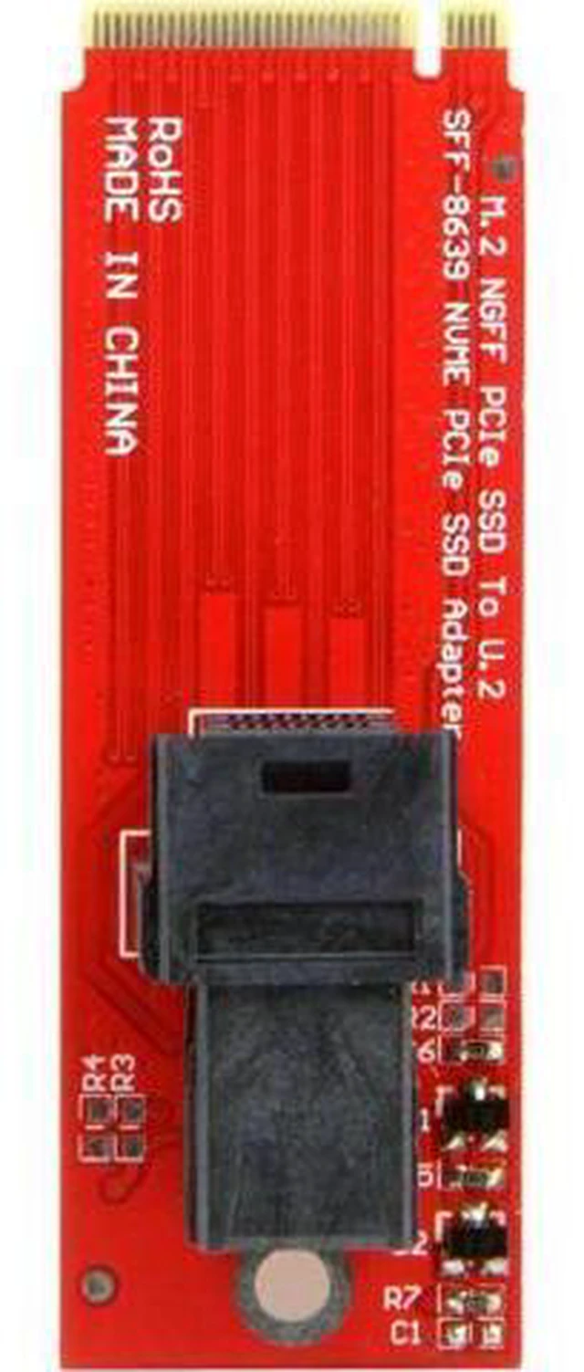 Main image of U.2 U2 Kit SFF-8639 NVME PCIe SSD Adapter for Mainboard Intel SSD 750 p3600 p3700 M.2 SFF-8643 Mini SAS HD