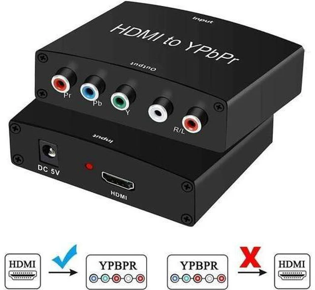 Main image of HDMI to Component Converter, 1080P HDMI to YPbPr, HDMI to RGB Converter, HDMI in Component Out Converter(HDMI to Ypbpr)