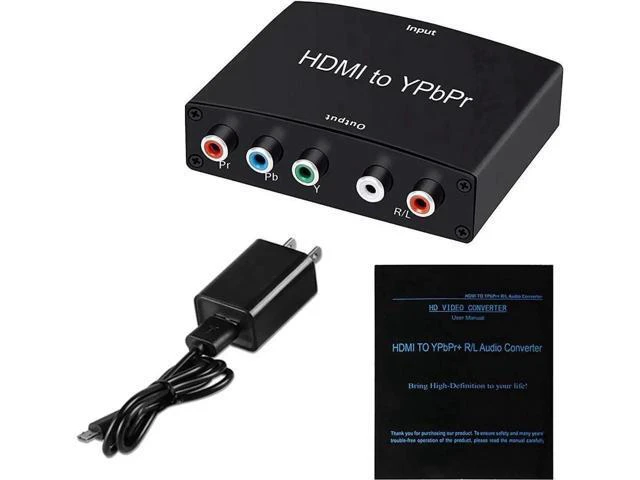 Alt view image 6 of 6 - HDMI to Component Converter, 1080P HDMI to YPbPr, HDMI to RGB Converter, HDMI in Component Out Converter(HDMI to Ypbpr)