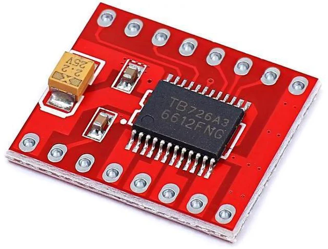 Alt view image 3 of 5 - TB6612FNG Dual DC Stepper Motor Driver Module 1.2A Peak 3.2A Better Than L298N(Pack of 3)