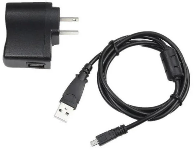 Main image of USB AC/DC Adapter +PC Cord For DMC-SZ10 k DMC-FX45 Camer 8pin a