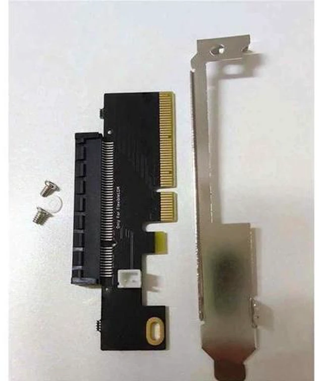 Main image of X8 riser card for E 331FLR 530FLR 366FLR 560FLR 561FLR 544FLR 544FLR with bracket