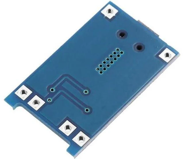 Alt view image 2 of 7 - TP4056 Micro USB 5V 1A Lithium Battery Charging Protection Board TE585 Lipo Charger Module