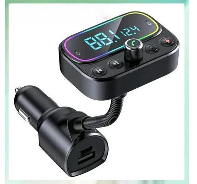 Main image of T67 18w fast charging Wireless AUX Out Car Radio Modulator Transmitter BT Hands Free Kit MP3 Player with PD Type C dou