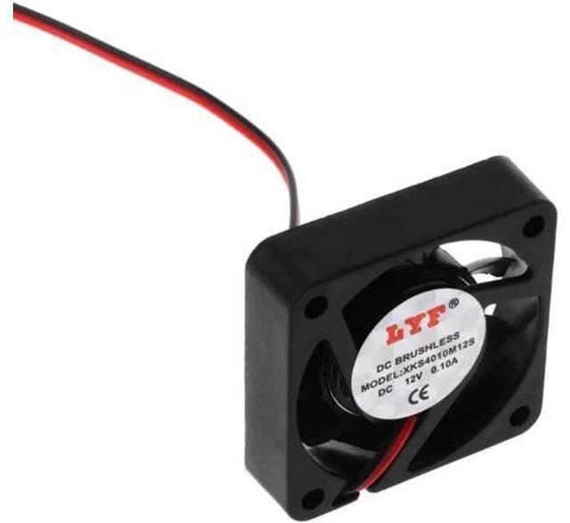 Main image of Ventilador de refrigeración sin escobillas para gráficos de vídeo VGA, enfriador fresco de 2 pines DC 12V 40mm