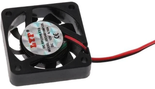 Alt view image 2 of 5 - Ventilador de refrigeración sin escobillas para gráficos de vídeo VGA, enfriador fresco de 2 pines DC 12V 40mm