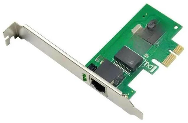Main image of PCI-E X1 Single port PCIe to RJ45 Gigabit Ethernet NIC RTL 8111E chipset PCIE