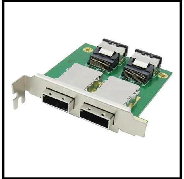 Main image of Dual Ports Mini SAS Internal SFF-8087 to External HD SFF-8088 Sas26P PCI SAS Adapter Card