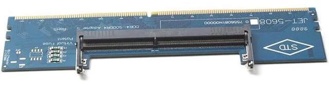 Alt view image 2 of 6 - Computer Components DDR4 Laptop SO-DIMM to Desktop DIMM Memory RAM Connector Adapter Desktop PC Memory Cards Transfer Adaptor