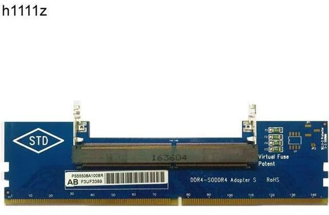 Main image of Computer Components DDR4 Laptop SO-DIMM to Desktop DIMM Memory RAM Connector Adapter Desktop PC Memory Cards Transfer Adaptor