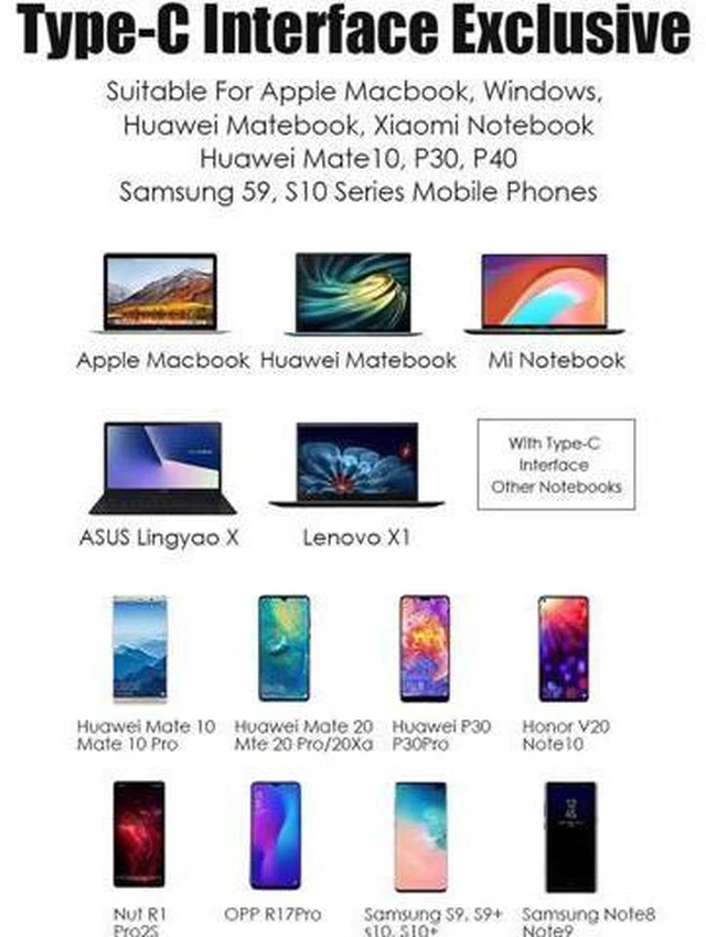 Alt view image 7 of 7 - USB C Hub 8-in-1 Type C Adapter with RJ45 Ethernet, 4K HDMI,USB3.0, USB2.0, 87W PD,USB-C Data Port and SD/TF Card Reader Docking Station Compatible with MacBook and All USB-C Laptops