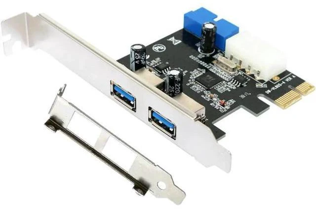 Main image of Desktop USB Expansion Card PCI-E 3.0 Cable 19Pin Chassis Front Panel HUB Computer Optical Drive