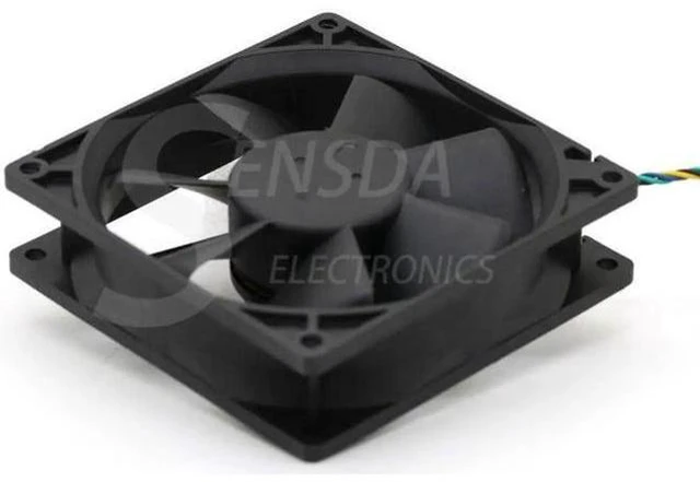 Alt view image 2 of 4 - delta AUB0912VH 9cm 90mm 90*90*25MM 92*92*25MM 9225 DC 12V 0.60A 4-pin pwm computer cpu cooling fans