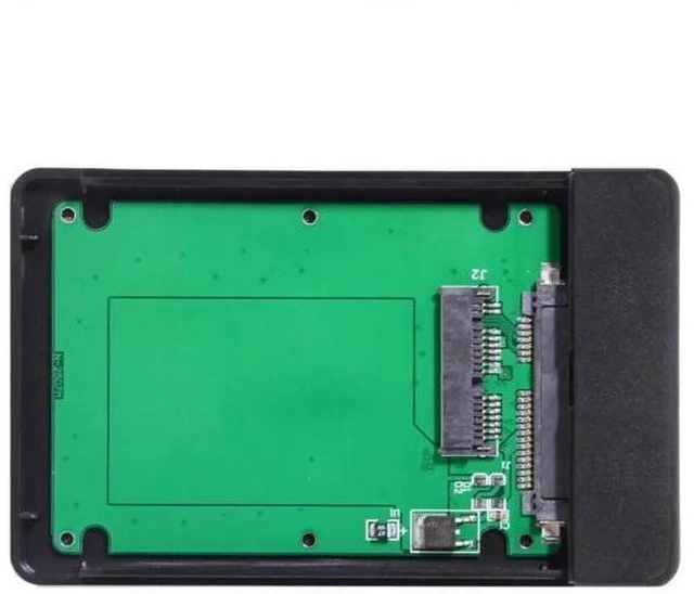Alt view image 3 of 6 - USB 3.1 Type-C USB-C to 1.8 Inch Micro SATA 16pin 7+9 SSD for External Hard Disk Enclosure 5Gbps