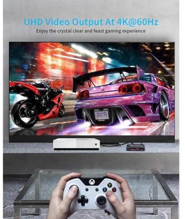 Alt view image 3 of 7 - Switcher HDMI 2.0-compatible 3 in 1 out 4K 60Hz 2K 120Hz Switch Splitter adapter IR Remote For PS5 PS4 Projector Supports Ultra HD Dolby Vision, 18.5Gbps, HDR10, HDCP 2.2 & 3D - OZQ2-2