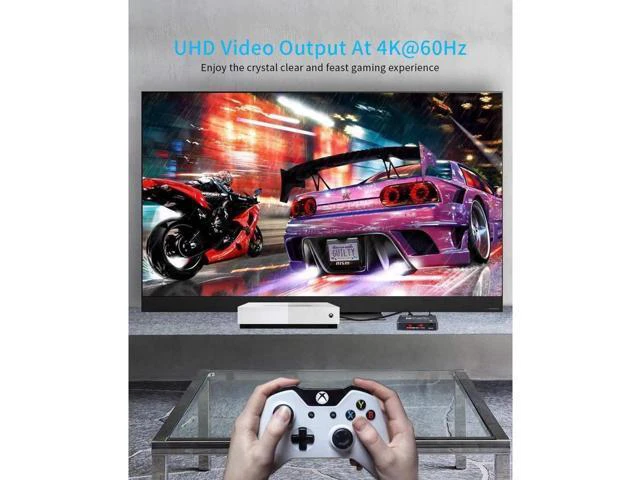 Alt view image 3 of 7 - 4K@60Hz HDMI Switch 3in1 Out w/IR Remote Control 3Port Switcher Selector Box for Xbox Nintendo PS5 PS4 TV Fire Stick Roku Supports Ultra HD Dolby Vision 18.5Gbps HDR10 HDCP 2.2 3D OZQ2-2