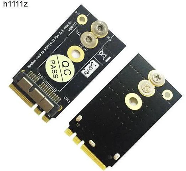 Main image of WiFi Adapter BCM94360CS2 BCM943224PCIEBT2 12+6Pin Wireless Card to NGFF Key A/E M2 WiFi Cards Wi Fi Adapter Network Card For Mac