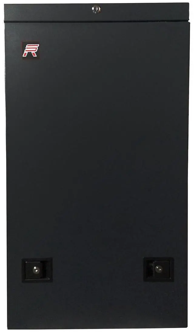 Main image of 6U Vertical Wall Mount Server Rack Cabinet, 19 Inch Network Enclosure, 35" Full-Length Capacity, Mesh Door, Space-Saving Rack for Switches, Routers, Patch Panels