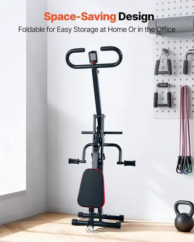 Alt view image 7 of 7 - Squat Machine, Deep Squat Rowing Machine for Home, Easy Setup & Foldable Exercise Equipment, Glute Trainer Machine with 2/3 High-Strength Resistance Bands, Glutes & Leg Home Workout Machine