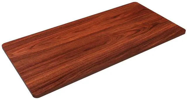Main image of Whole Piece 40"x24" Desktop 1" Thickness Height Adjustable Desk Rectangular Tabletop Mahogany Board (42INCH Mahogany Top)