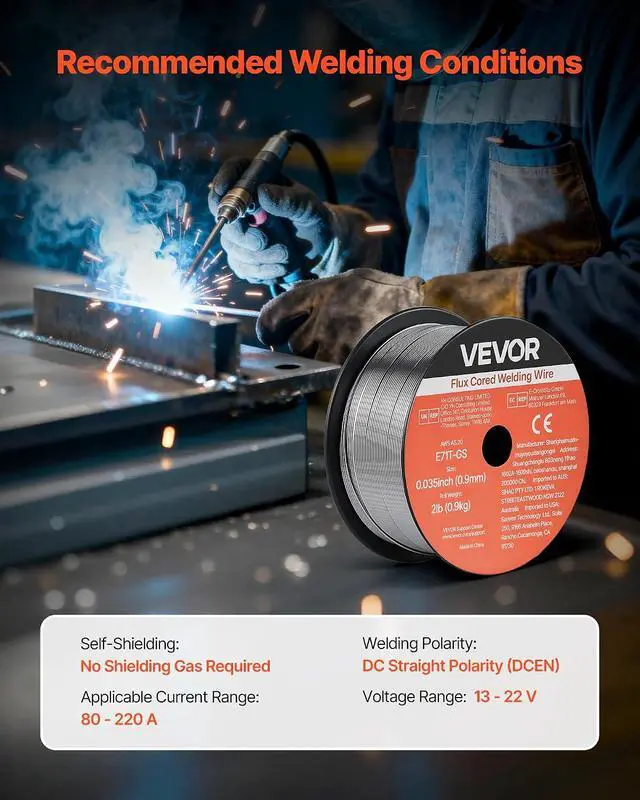Alt view image 6 of 7 - Flux Core MIG Welding Wire, E71T-GS 0.035-inch 2 LBS, Gasless Mild Steel Welding Wire with Low Spatter for All Position Arc Welding, Self-Shielded for Outdoor Use (Pack of 3 Rolls)