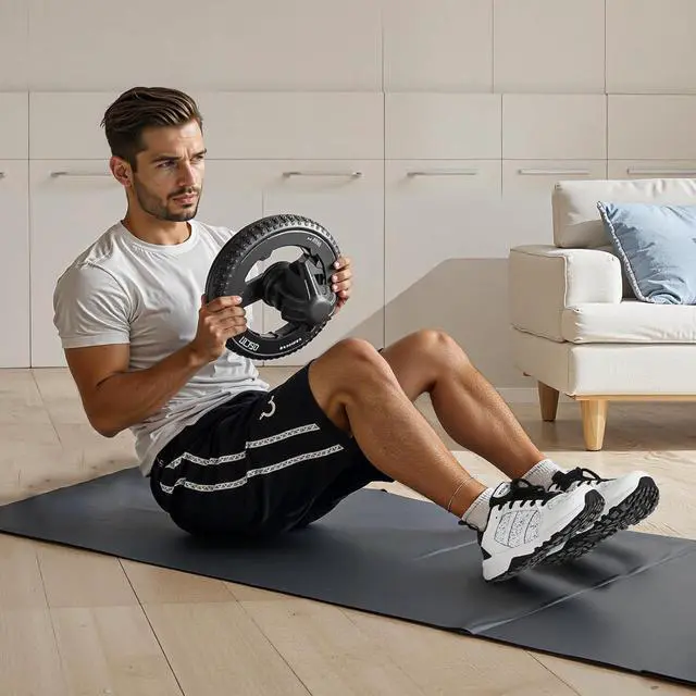 Alt view image 2 of 7 - Mens Cross Training Shoes, Arch Support & Adjustable Lace-up Training Shoes for Running Gymnastics Walking Weightlifting (Unisex)
