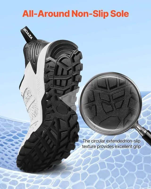 Alt view image 4 of 7 - Mens Cross Training Shoes, Arch Support & Adjustable Lace-up Training Shoes for Running Gymnastics Walking Weightlifting (Unisex)