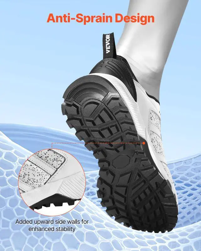 Alt view image 6 of 7 - Mens Cross Training Shoes, Arch Support & Adjustable Lace-up Training Shoes for Running Gymnastics Walking Weightlifting (Unisex)